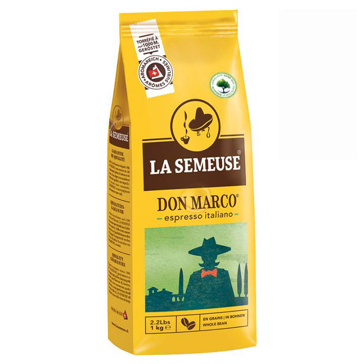 La Semeuse Don Marco Espresso 1000 g Bohnen online kaufen bei Kaffee Rauscher