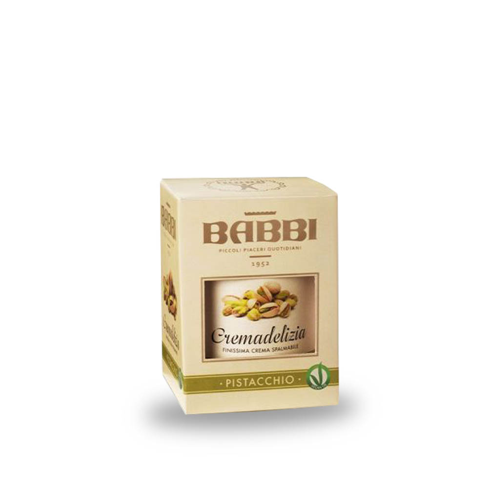 Babbi Cremadelizia Pistacchio Brotaufstrich 150 g online kaufen bei Kaffee Rauscher