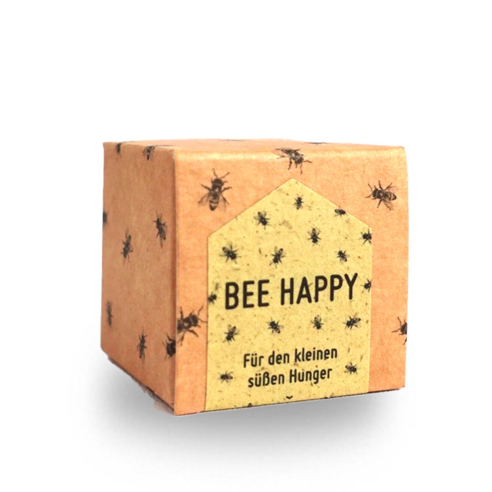 herr biene Honig-Kaffee-Praline in Zartbitterschokolade Bee Happy1 Stk online kaufen bei Kaffee Rauscher