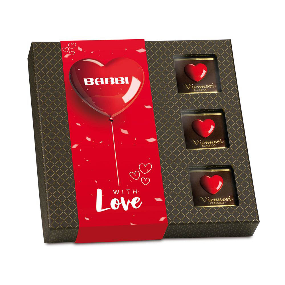 Babbi Viennesi Classico Love Edition Waffelgebäck 180 g online kaufen bei Kaffee Rauscher