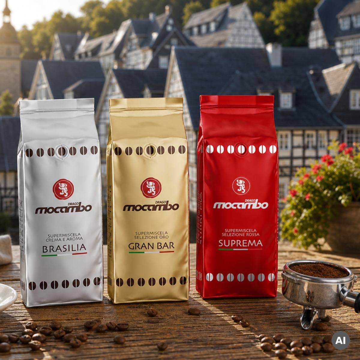 Mocambo Gran Bar Selezione Oro Espresso 1000g Bohnen