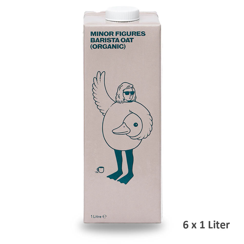 Minor Figures Organic Oat M*lk Hafer-Drink 6x 1 l online kaufen bei Kaffee Rauscher