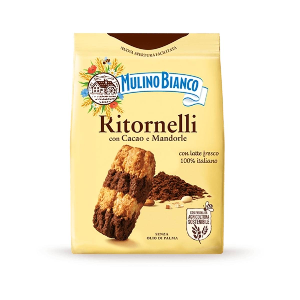 Mulino Bianco Ritornelli mit Kakao und Mandeln 700g