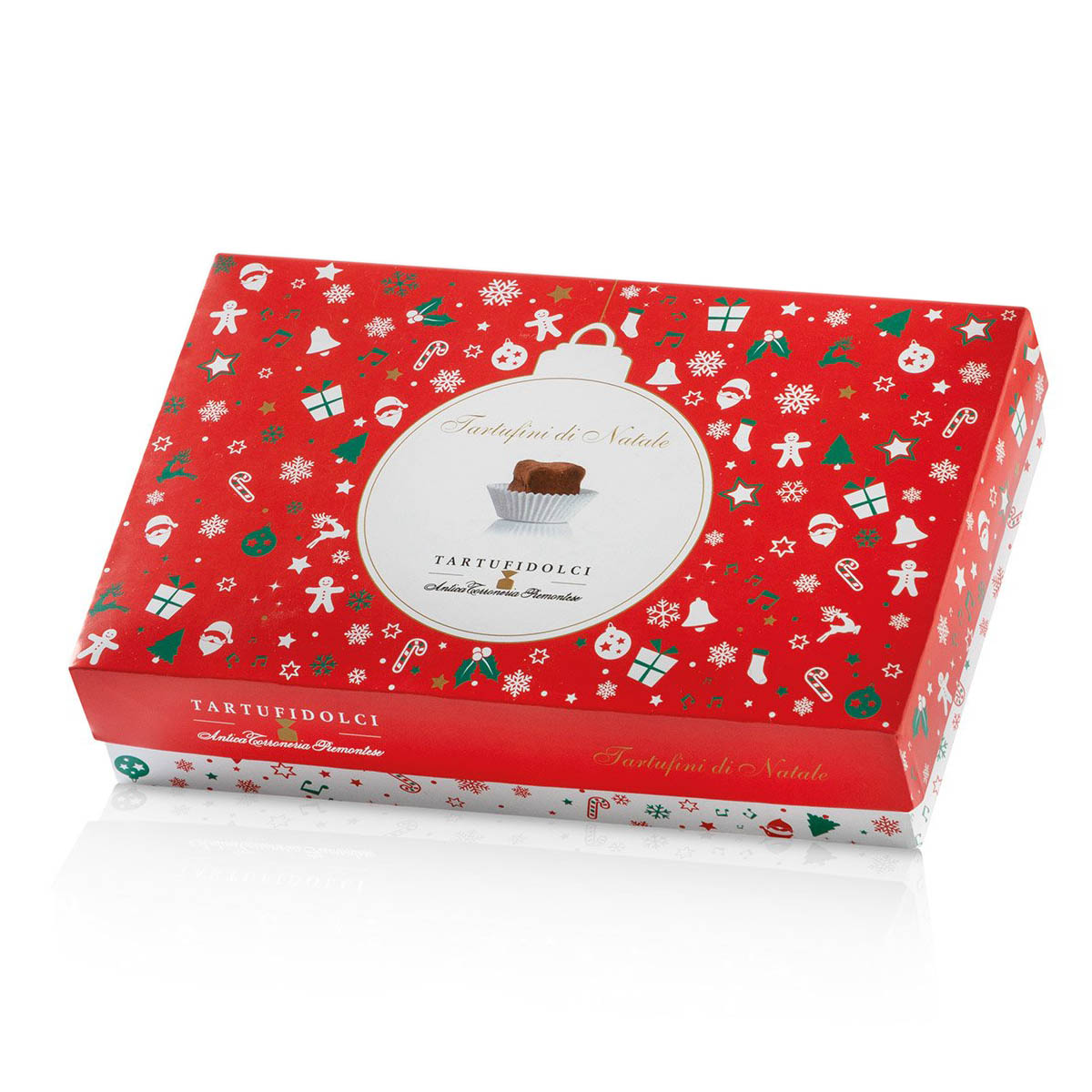 Antica Torroneria Tartufini di Natale Schokoladentrüffel Im Weihnachtsbox 180 g online kaufen