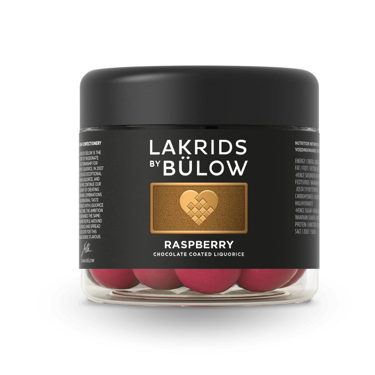 Lakrids by Bülow Crispy Raspberry 125g