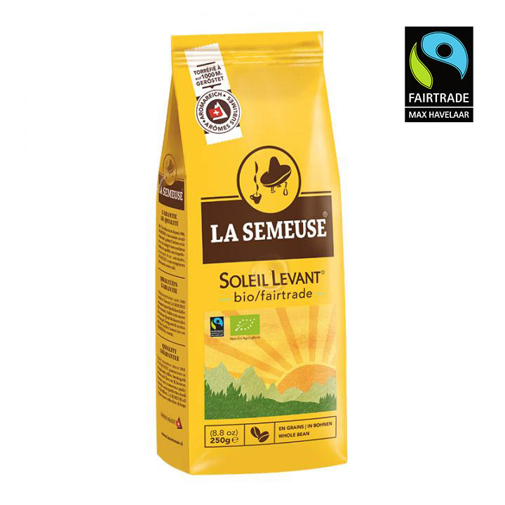 La Semeuse Soleil Levant Fair Trade 250g Bohnen online kaufen bei Kaffee Rauscher