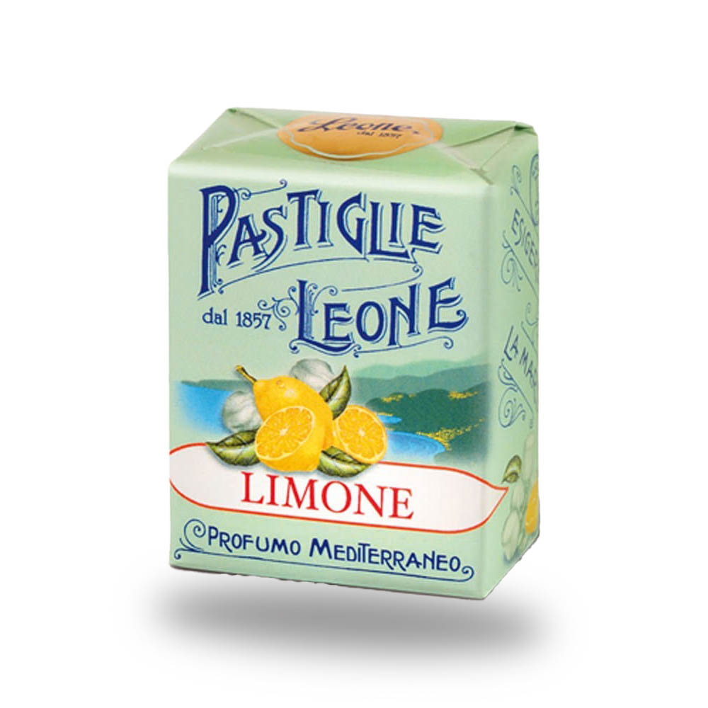 Leone Pastillen Zitrone 30 g - Pastiglie Limone online kaufen bei Kaffee Rauscher