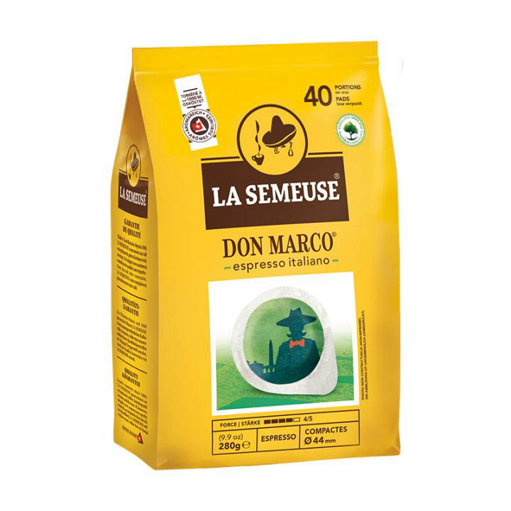 La Semeuse Don Marco Espresso ESE Pads 40 Stück online kaufen bei Kaffee Rauscher
