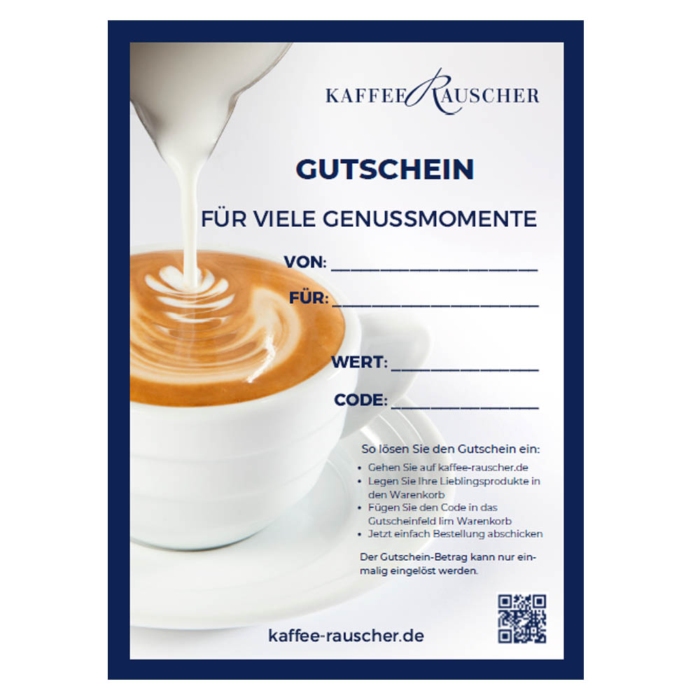 Geschenkgutschein Kaffee Wert 10 EUR online kaufen