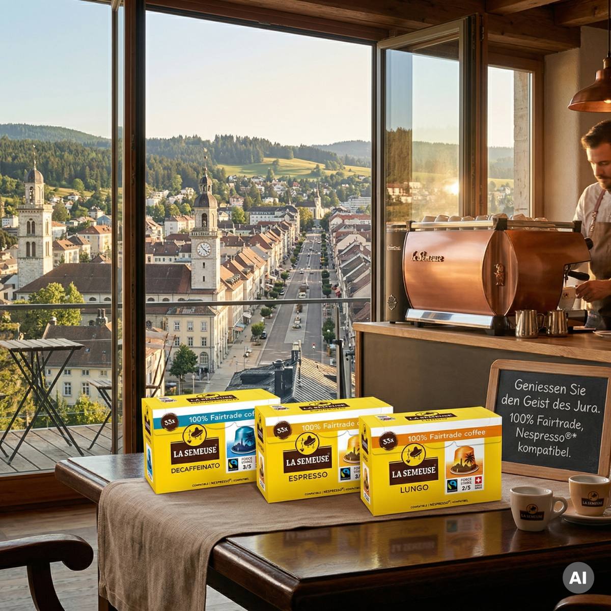 La Semeuse FairTrade Espresso Kapseln für Nespresso®* 33 Stück