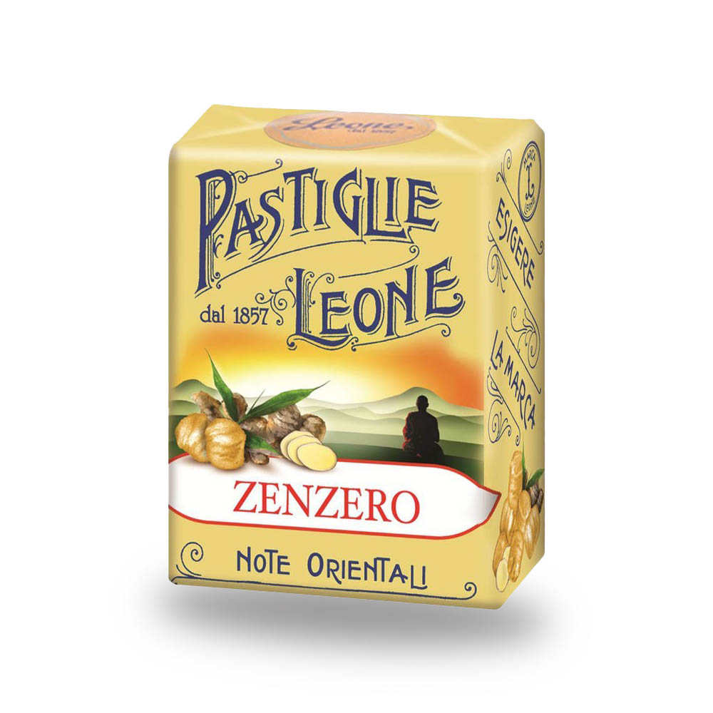 Leone Pastillen Ingwer 30 g - Pastiglie Zenzero online kaufen bei Kaffee Rauscher