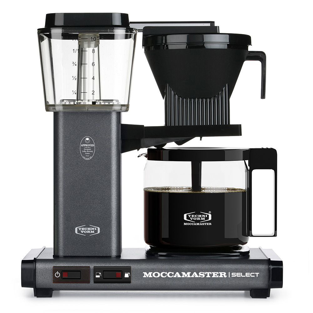 Moccamaster KBG Stone Grey Filterkaffeemaschine online kaufen bei Kaffee Rauscher