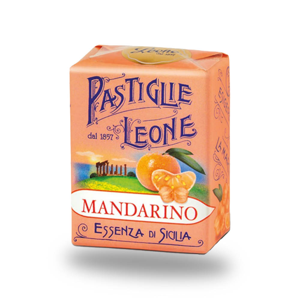 Leone Pastillen Mandarine 30 g - Pastiglie Mandarino online kaufen bei Kaffee Rauscher
