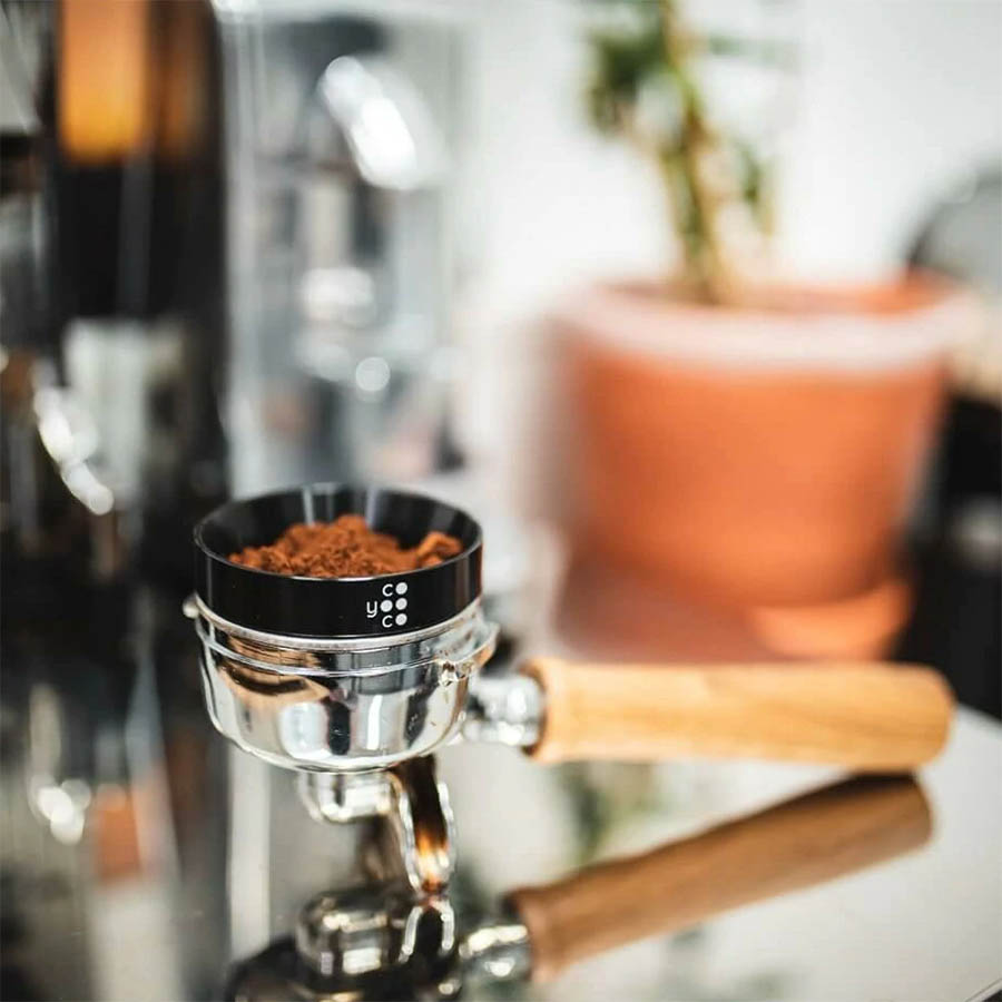 Coyooco Barista Dosierring - Kaffeetrichter - für Siebträger 58 mm