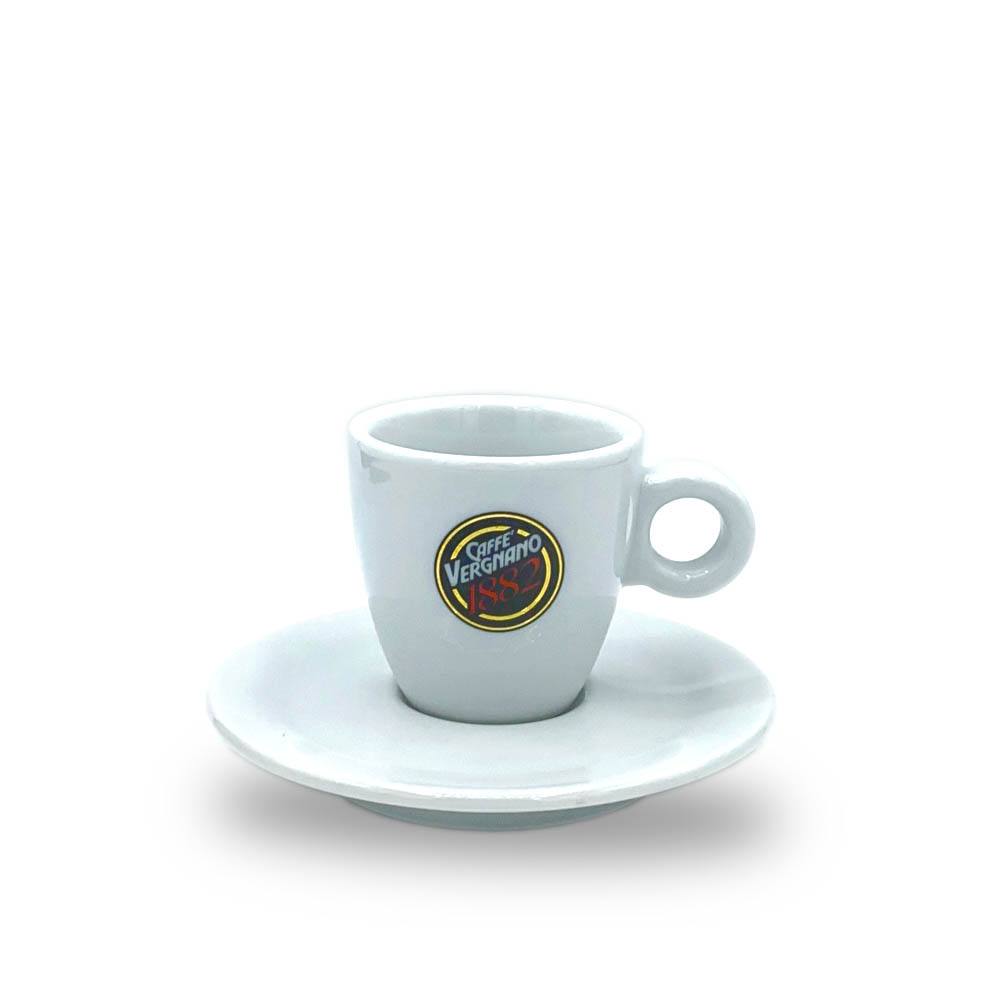 Caffè Vergnano 1882 Espressotasse plus Untertasse online kaufen