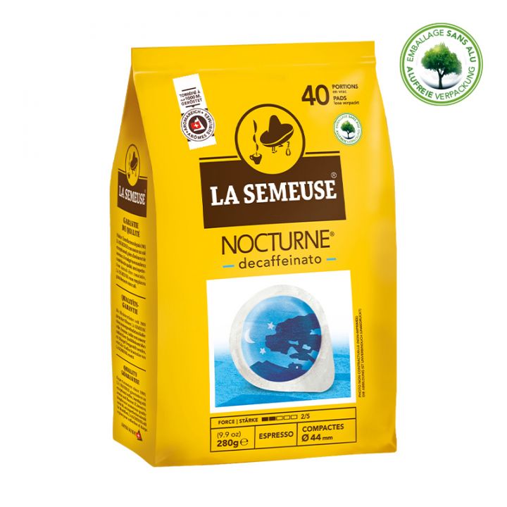 La Semeuse Nocturne entkoffeinierter Kaffee ESE Pads 40 Stk online kaufen bei Kaffee Rauscher