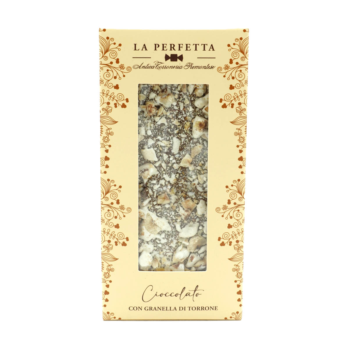 Antica Torroneria La Perfetta Cioccolato Granella di Torrone  Milchschokolade 85 g