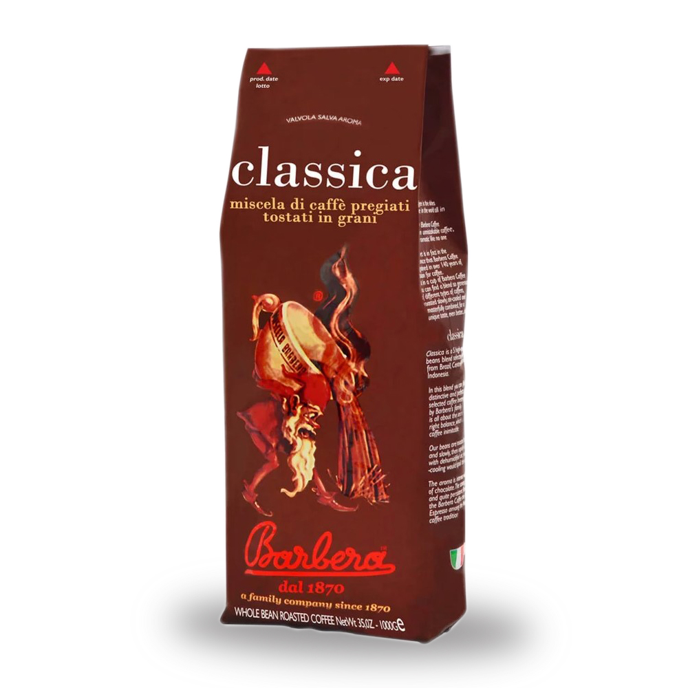 Barbera Classica Espresso 1.000g Bohnen online kaufen