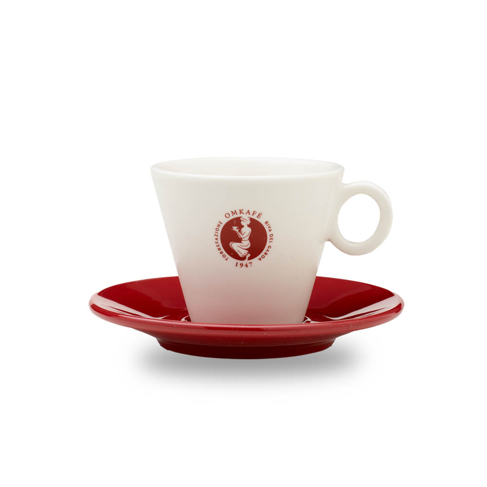 Omkafé Cappuccinotasse plus Untertasse online kaufen bei Kaffee Rauscher