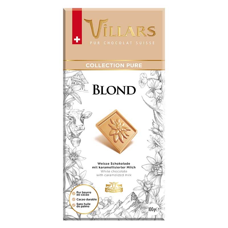 Villars Pure Blond Weisse Schokolade 100 g