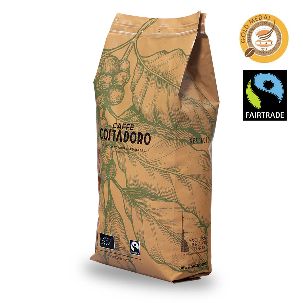 Costadoro Respecto FairTrade Espresso 1.000g Bohnen online bestellen bei Kaffee Rauscher