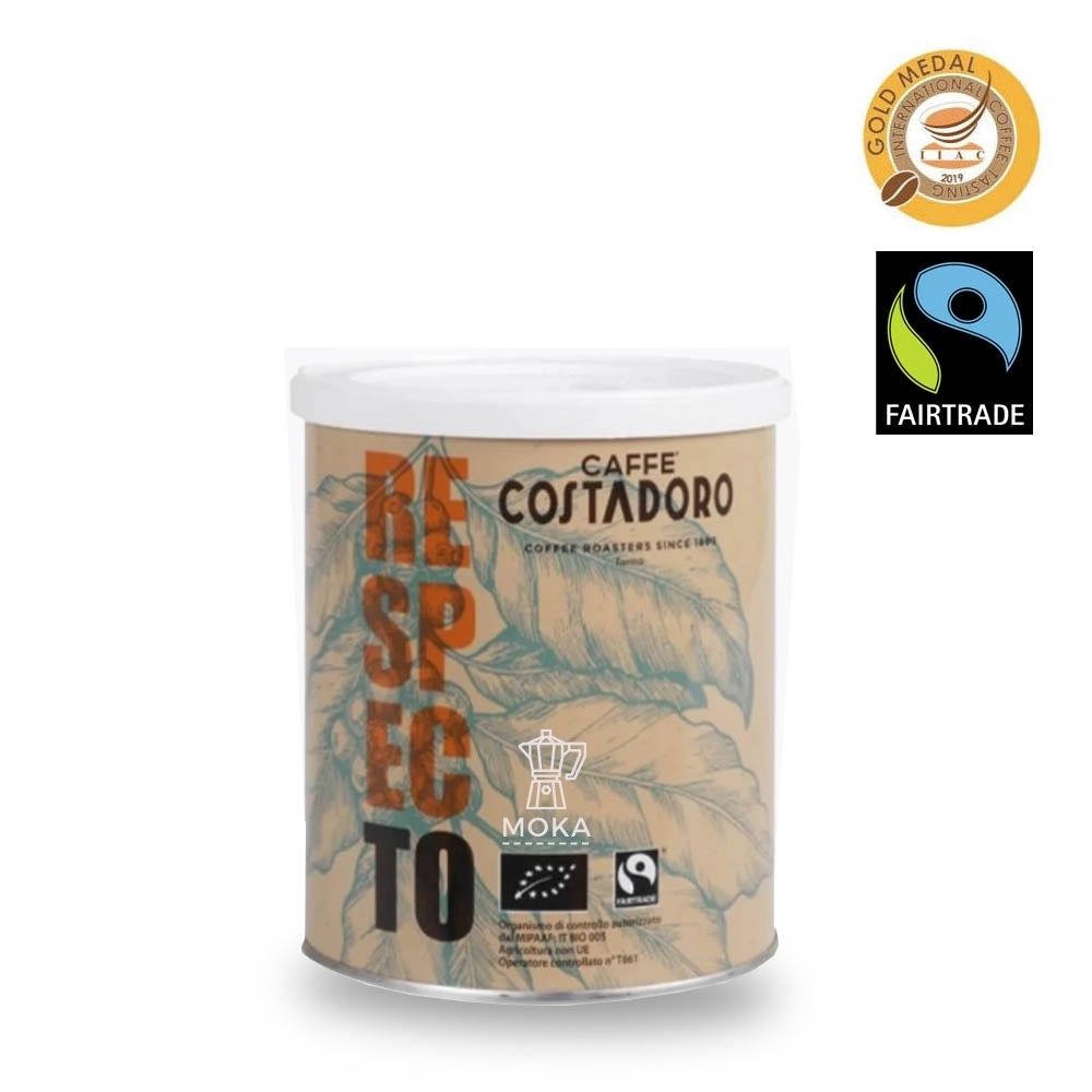 Costadoro Respecto FairTrade Moka 250g gemahlen online bestellen bei Kaffee Rauscher