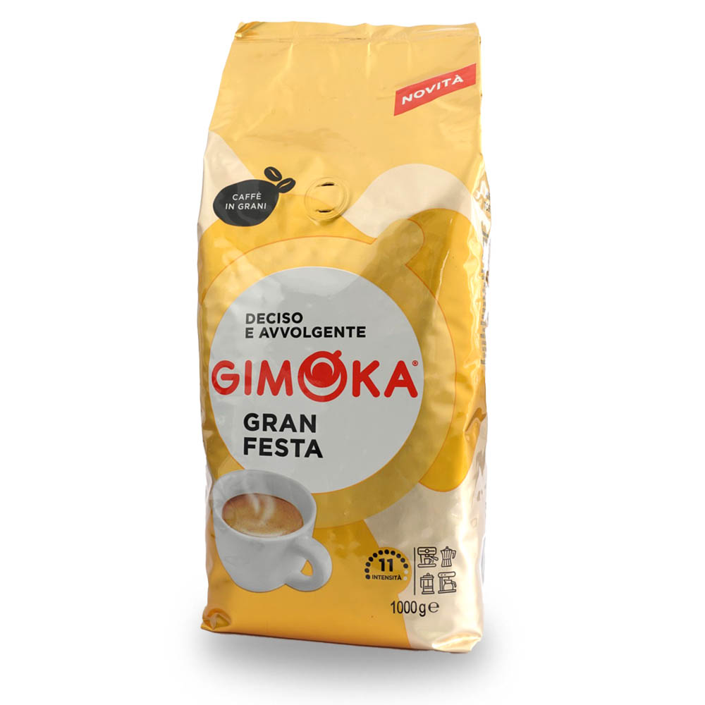 Gimoka Gran Festa Espresso 1.000g Bohnen online kaufen bei Kaffee Rauscher