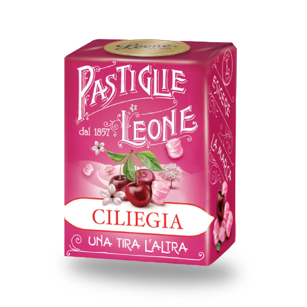 Leone Pastillen Kirsche 30 g - Pastiglie Ciliegia online kaufen bei Kaffee Rauscher