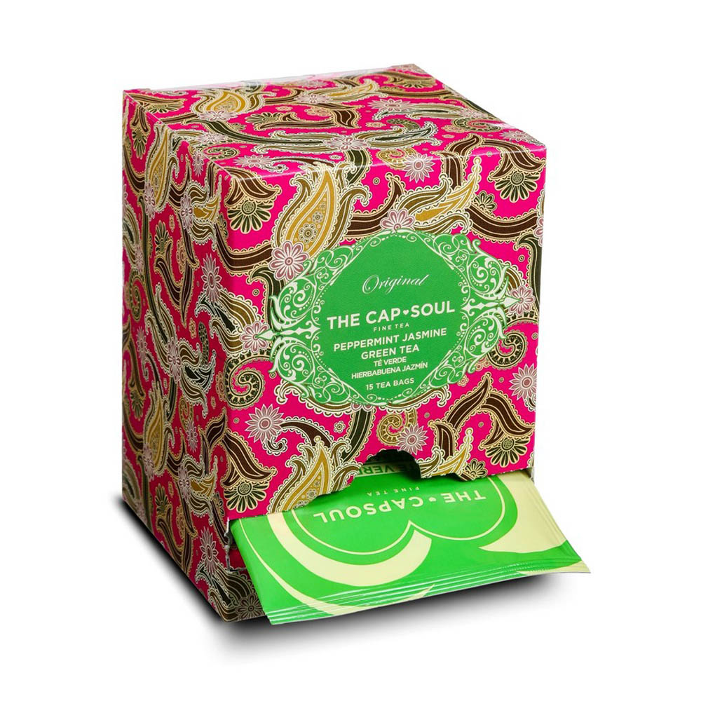 The CapSoul Peppermint Jasmine Tea - 15 Teebeutel online kaufen bei Kaffee Rauscher