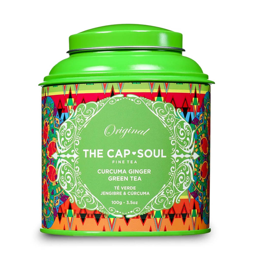The CapSoul Curcuma Ginger Green Tea - 100 g lose online kaufen bei Kaffee Rauscher