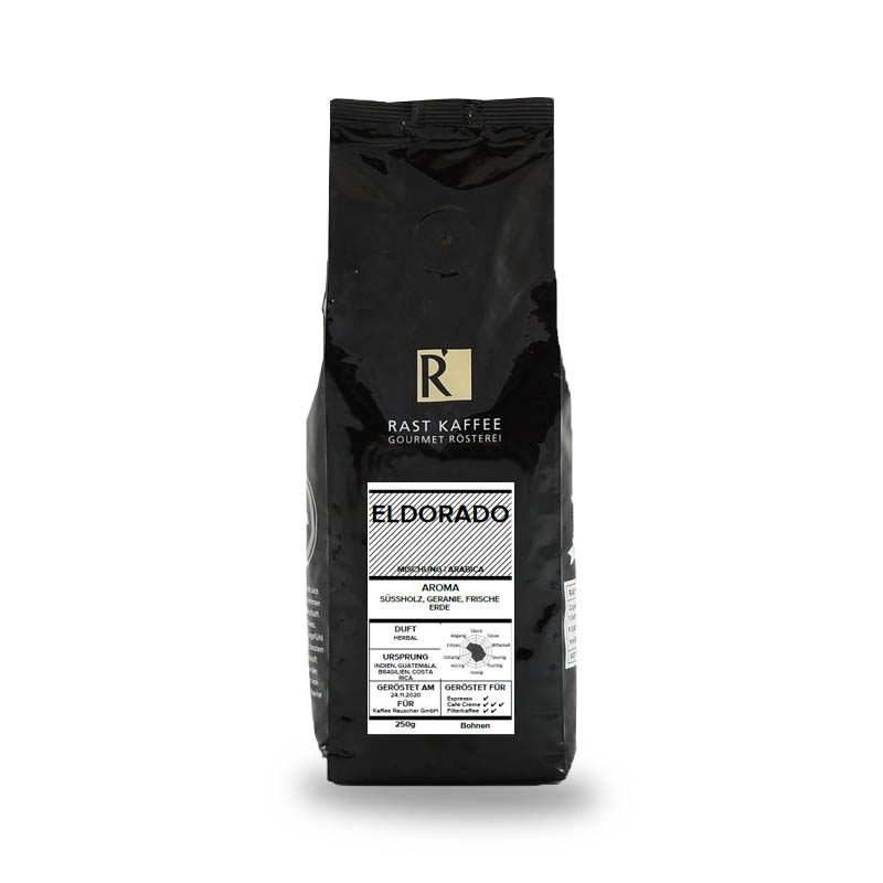 Rast Kaffee Eldorado Schümli Kaffee 250g Bohnen online kaufen bei Kaffee Rauscher