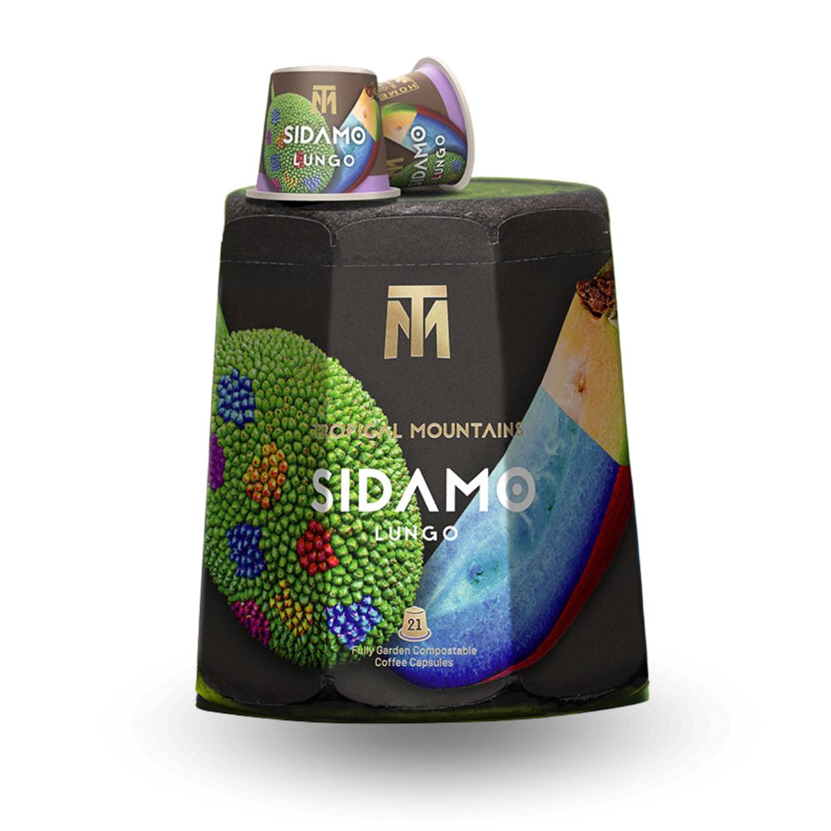 Tropical Mountains Sidamo Lungo Fair Trade Kaffee-Kapseln 21 Stück