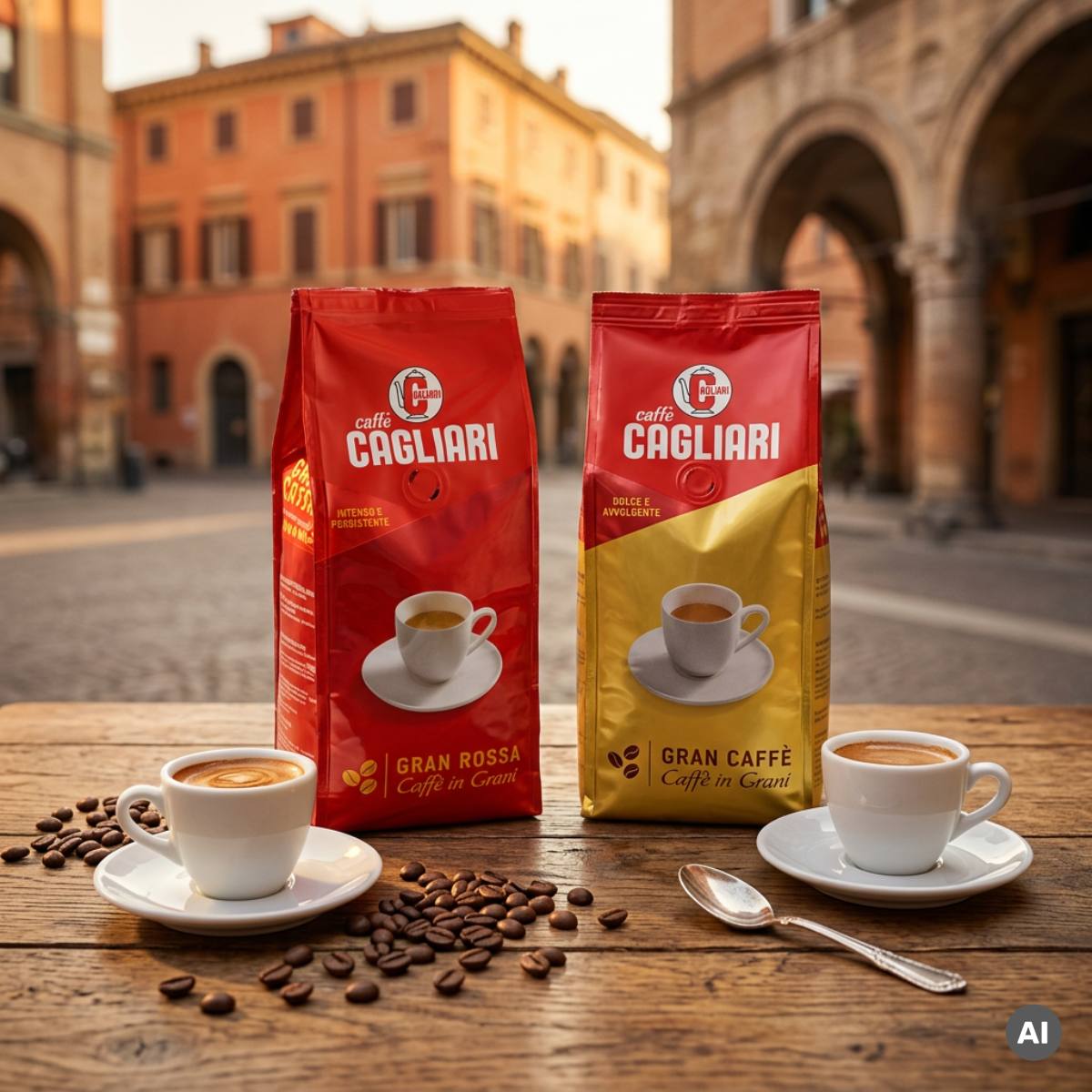 Cagliari Espresso in der Altstadt von Modena | Kaffee Rauscher